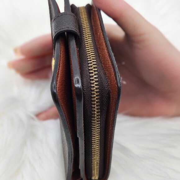 LV Monogram Compact Zip Wallet - Picture 6 of 13